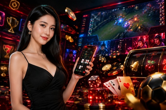777vnd Casino bàn blackjack và roulette